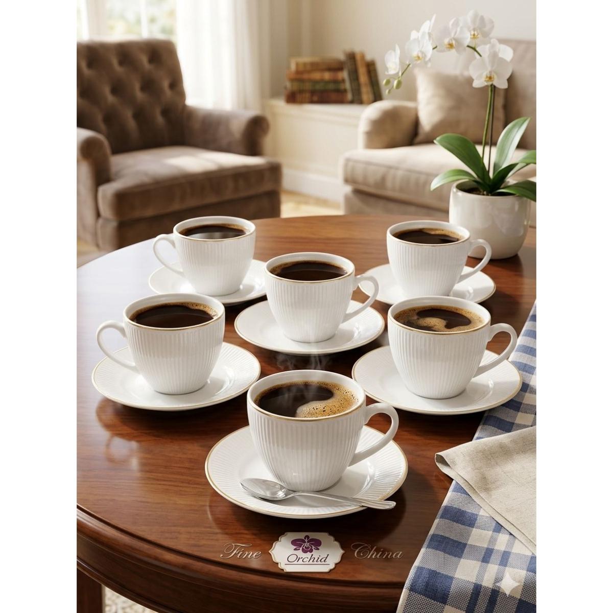 12Pcs Cup & Saucer