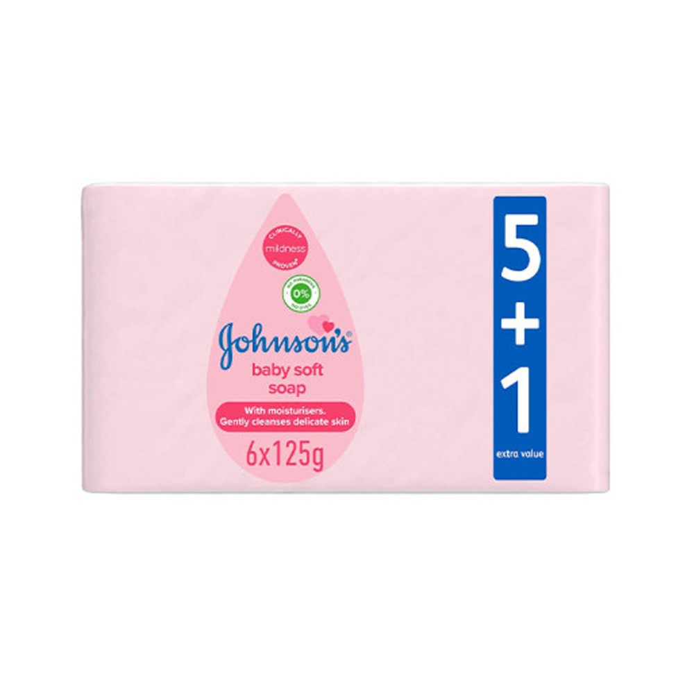 JOHNSON SOAP PINK 125GM 5+1
