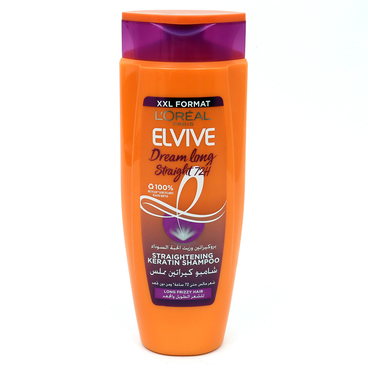 L'Oreal Paris Elvive Dream Long Straight 72H Straightening Keratin Shampoo 600ml