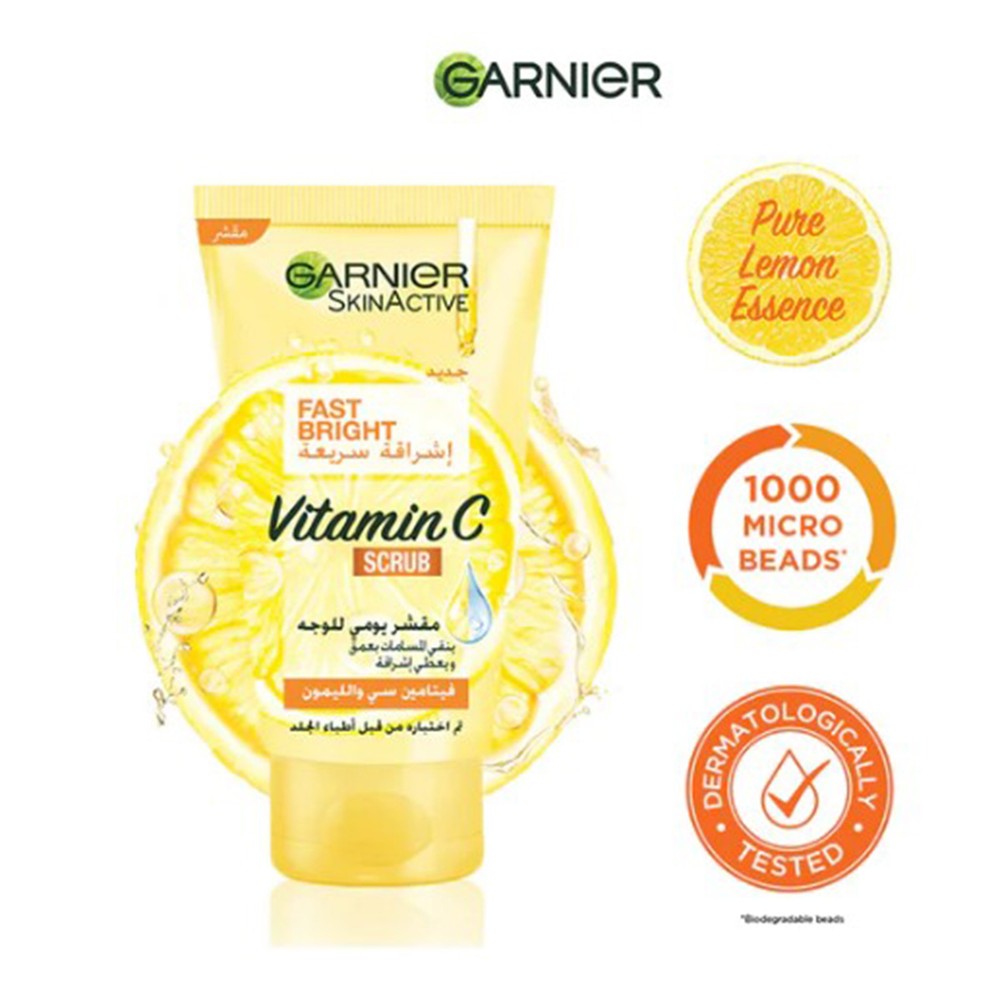 Garnier Fast Bright Scrub T150