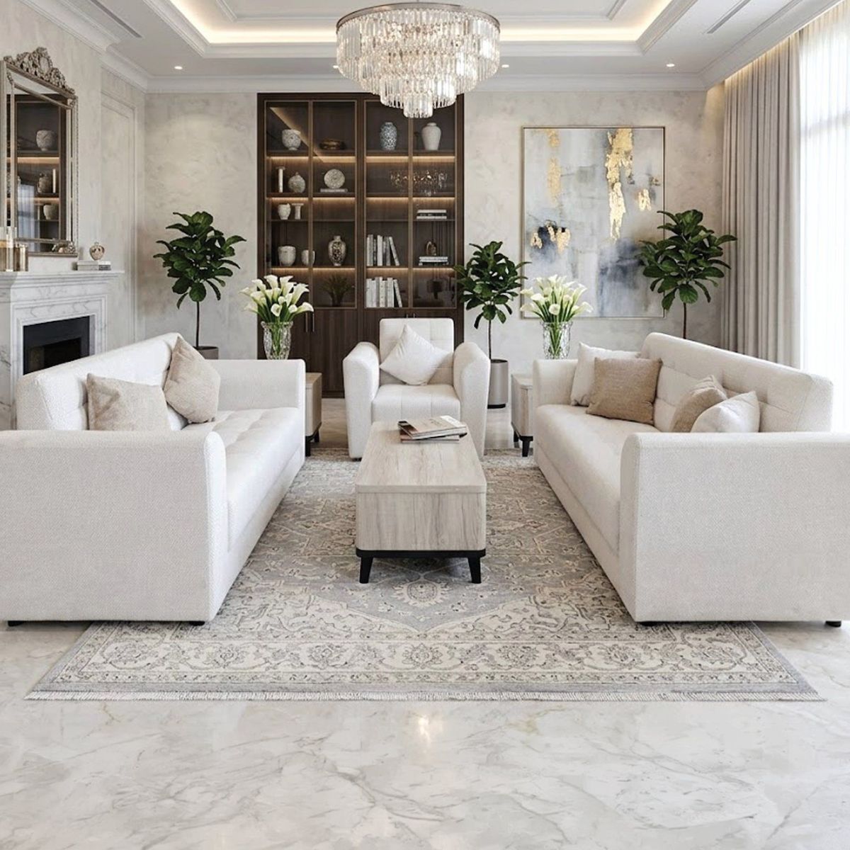 Fabian Sofa F.Set 3+2+1, Cusho