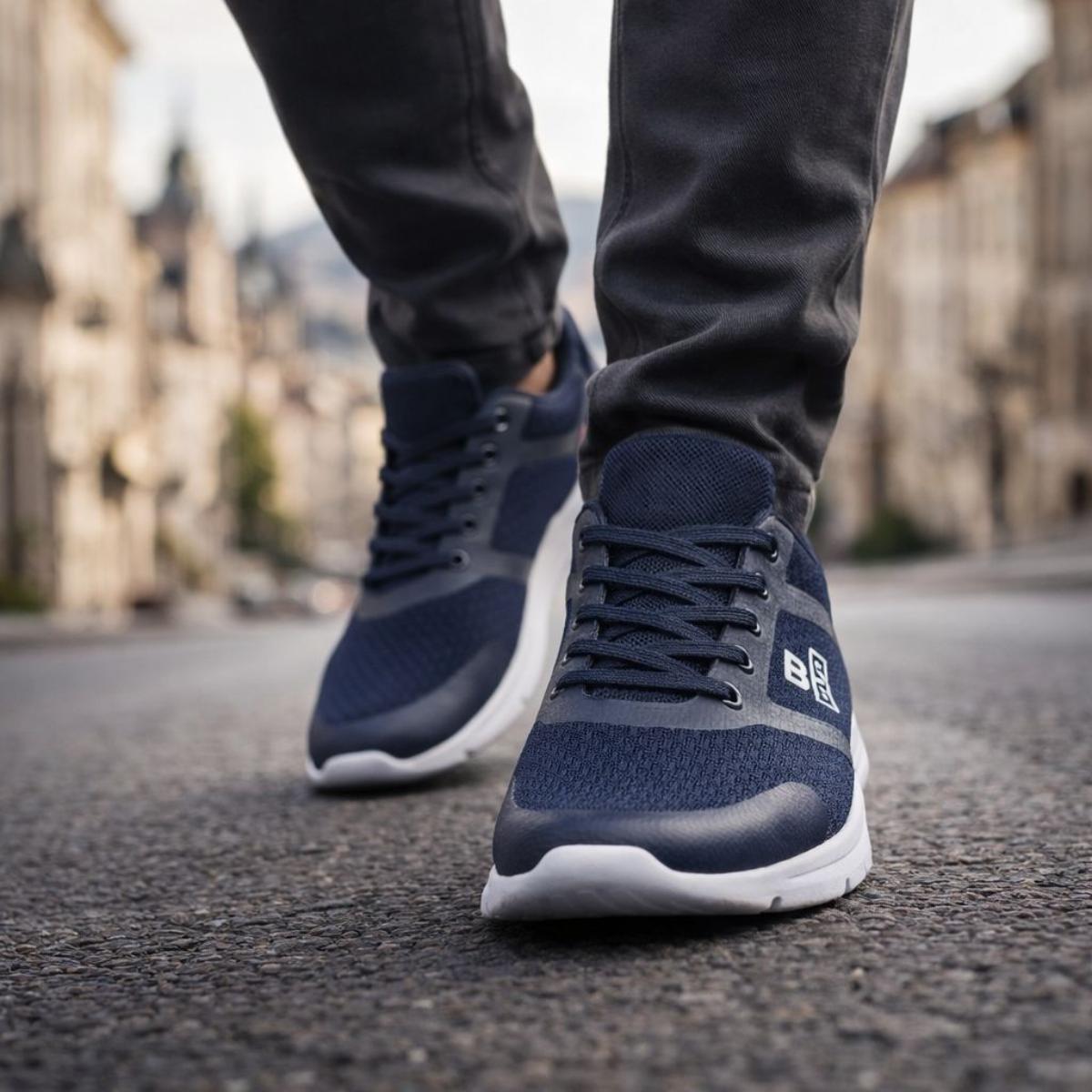 Running Shoe With Lass