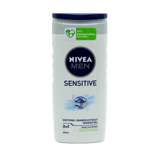 Nivea Men Shower Snstve 250Ml
