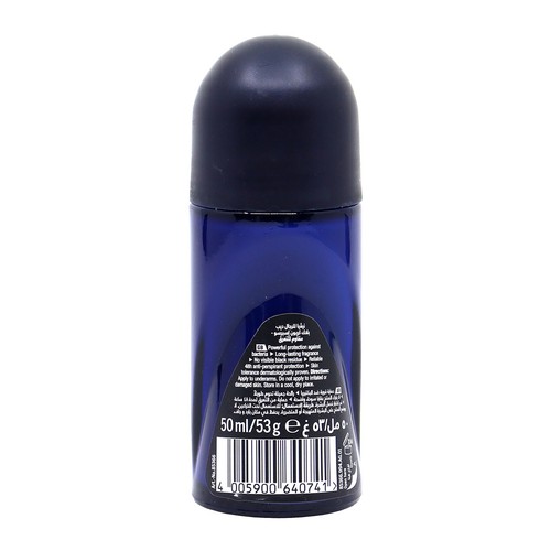 Nivea Men Roll On Black C 50Ml