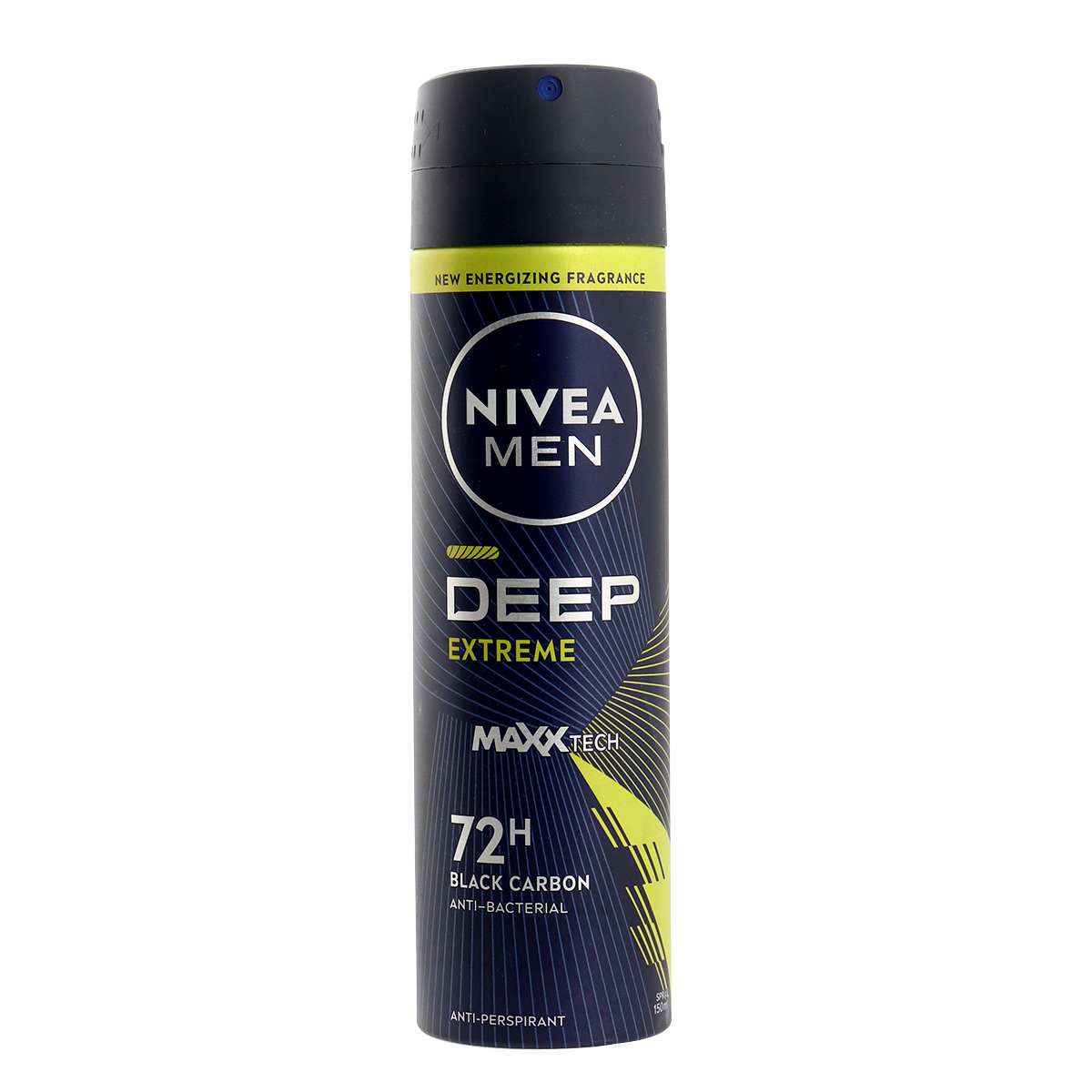 Nivea Men Deep Extreme Maxxtech Black Carbon Anti-Perspirant Spray 150ml