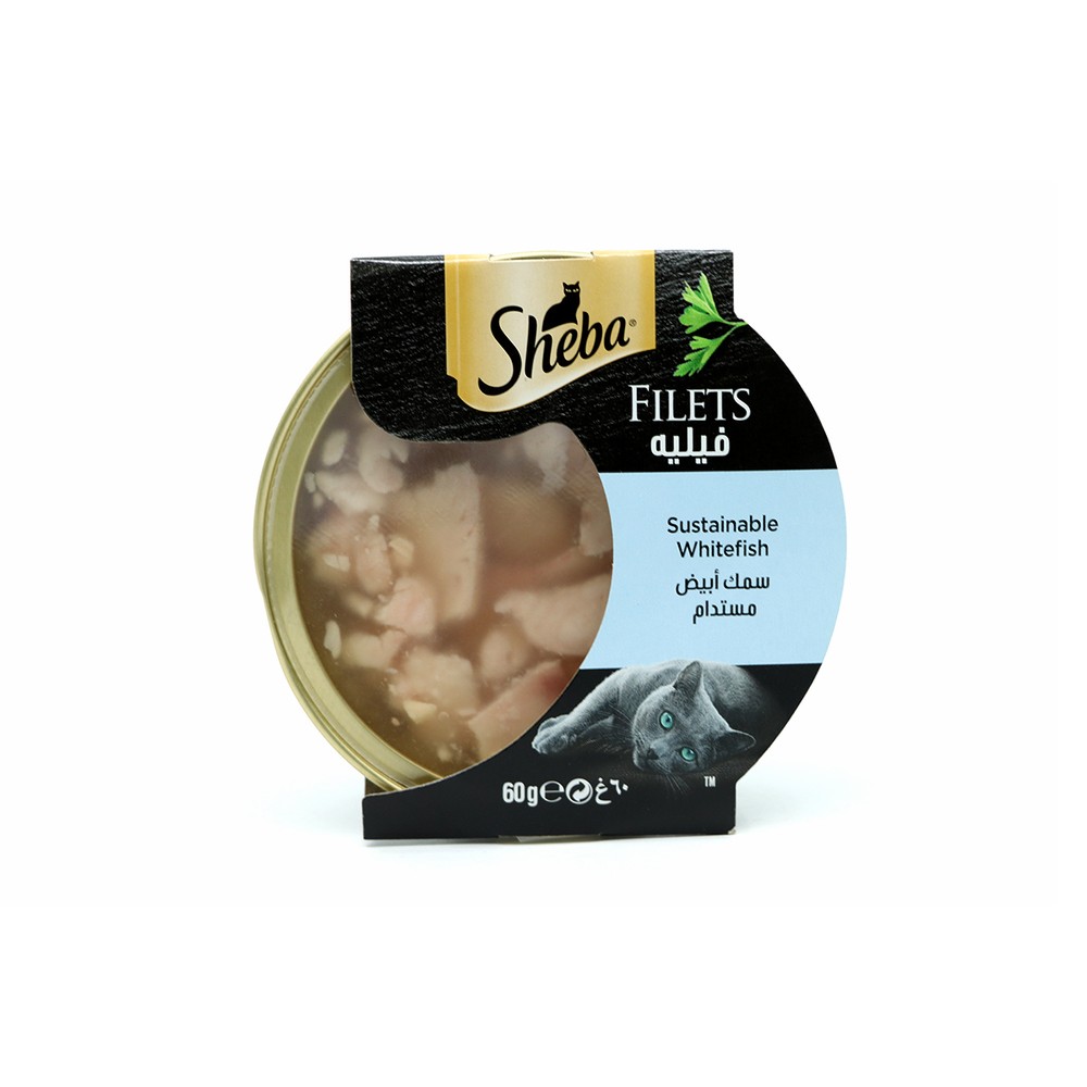 Sheba Flx White Fish 60G