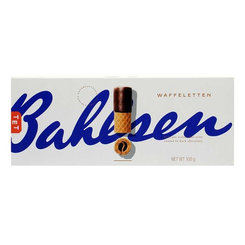 Bahlsen Waffeletten Dark 100Gm