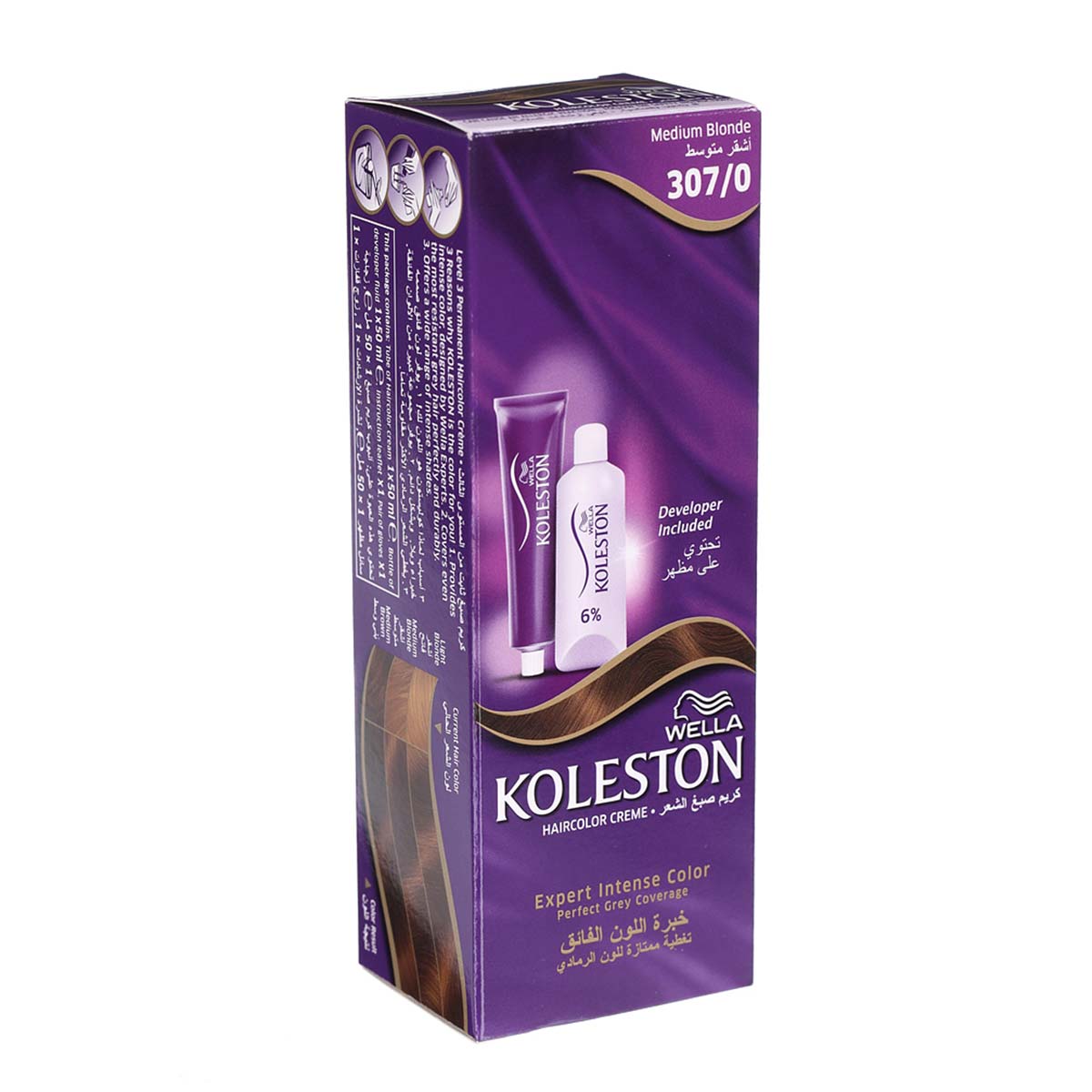 Koleston Med Blonde 307-0