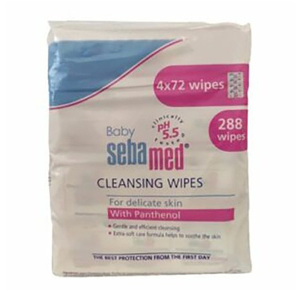 Sebamed Baby Wet Wipes 3X72+1P