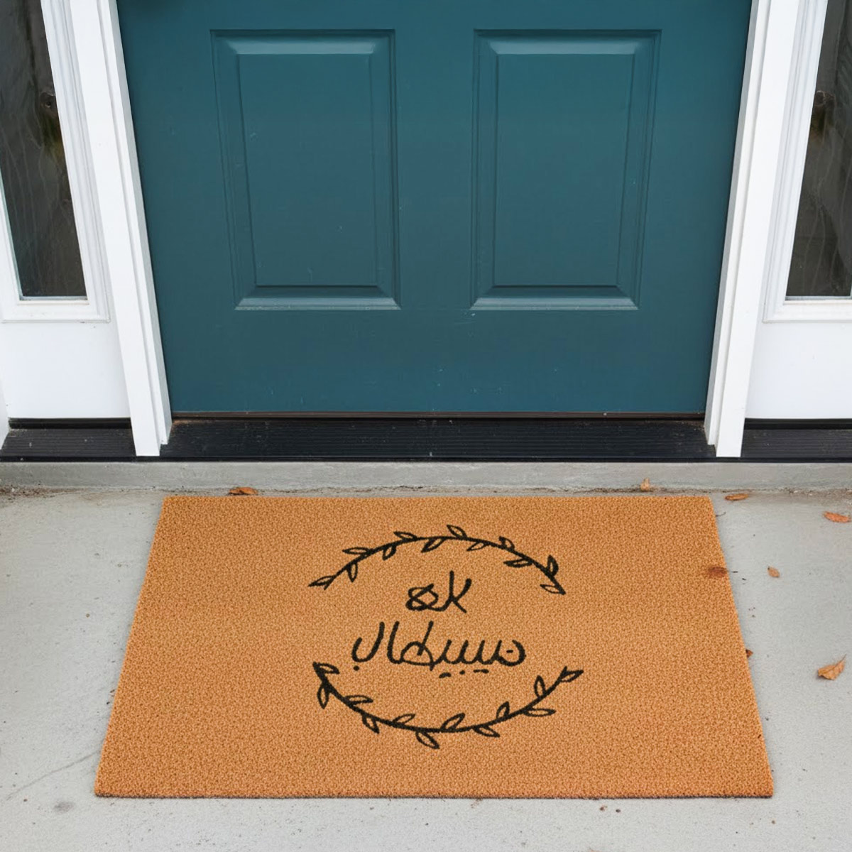 Printed PVC Coco Door Mat 60x90cm