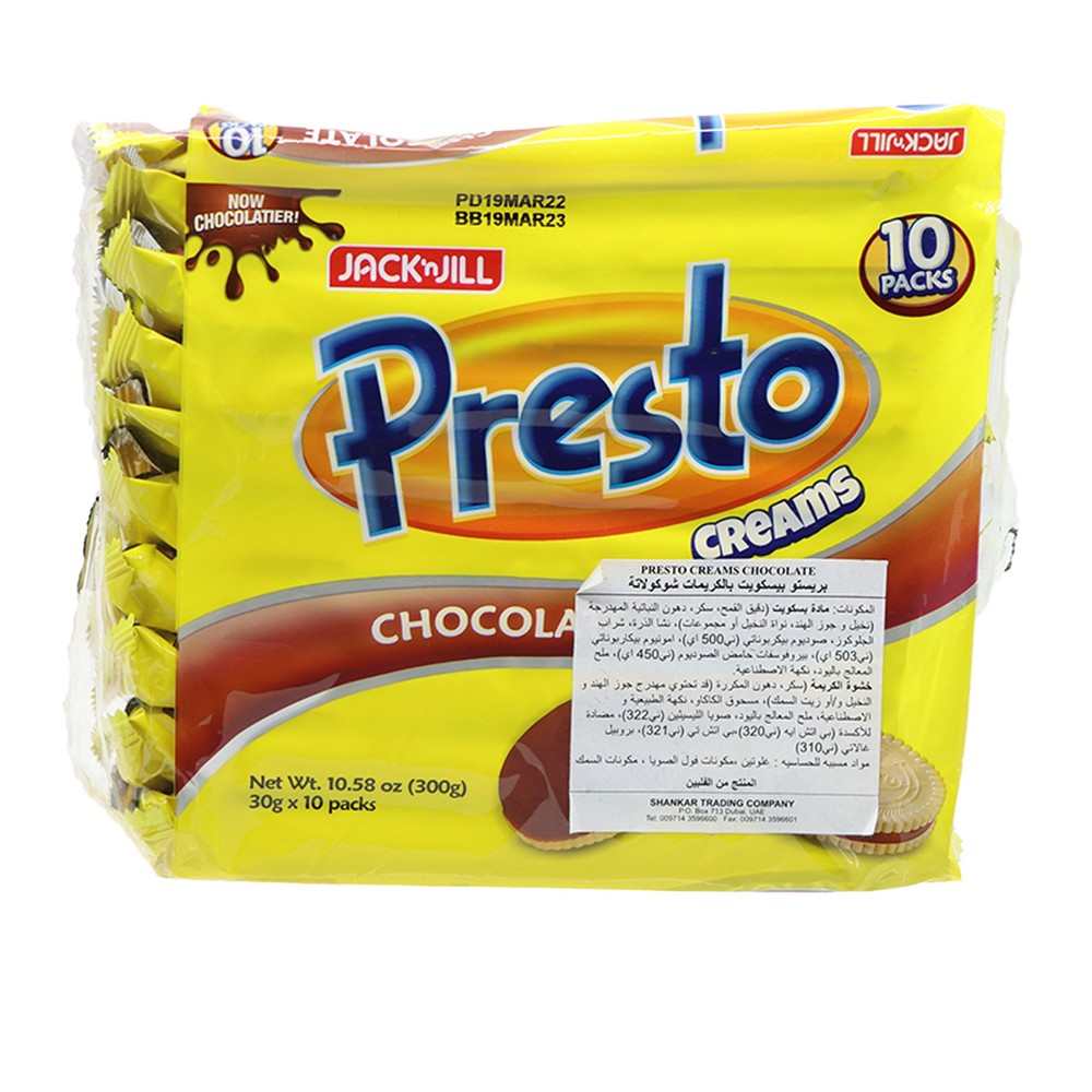 Jack N Jill Presto Creams Cook