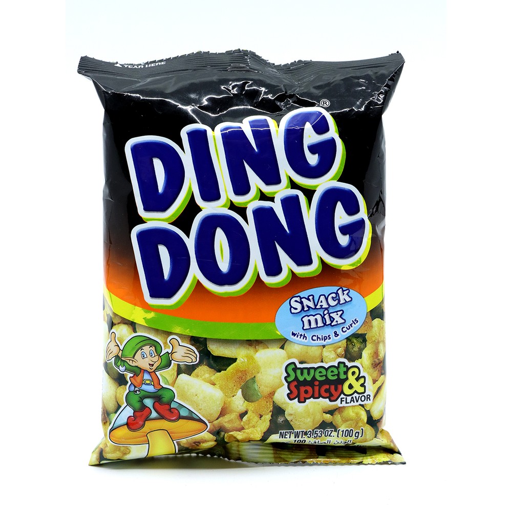 Ding Dong Snacks Mix 100Gm Swe