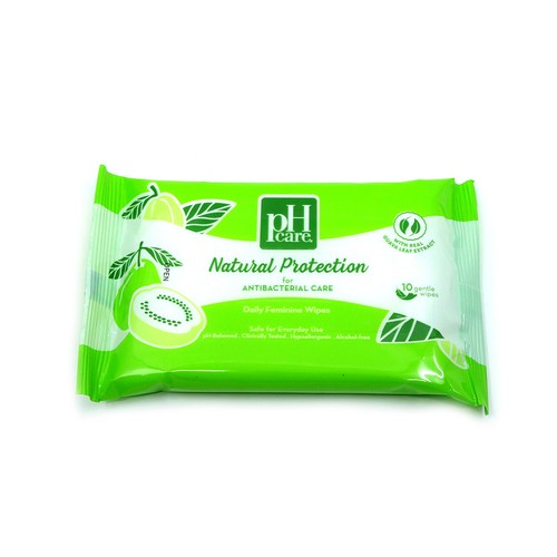 Ph Care Natural Protc 10Wipes