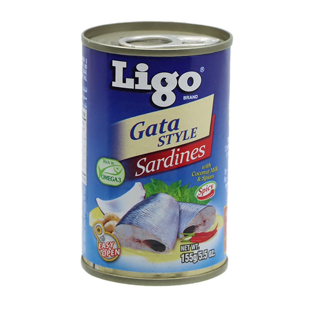 Ligo Sardines Gata Flavor 155G