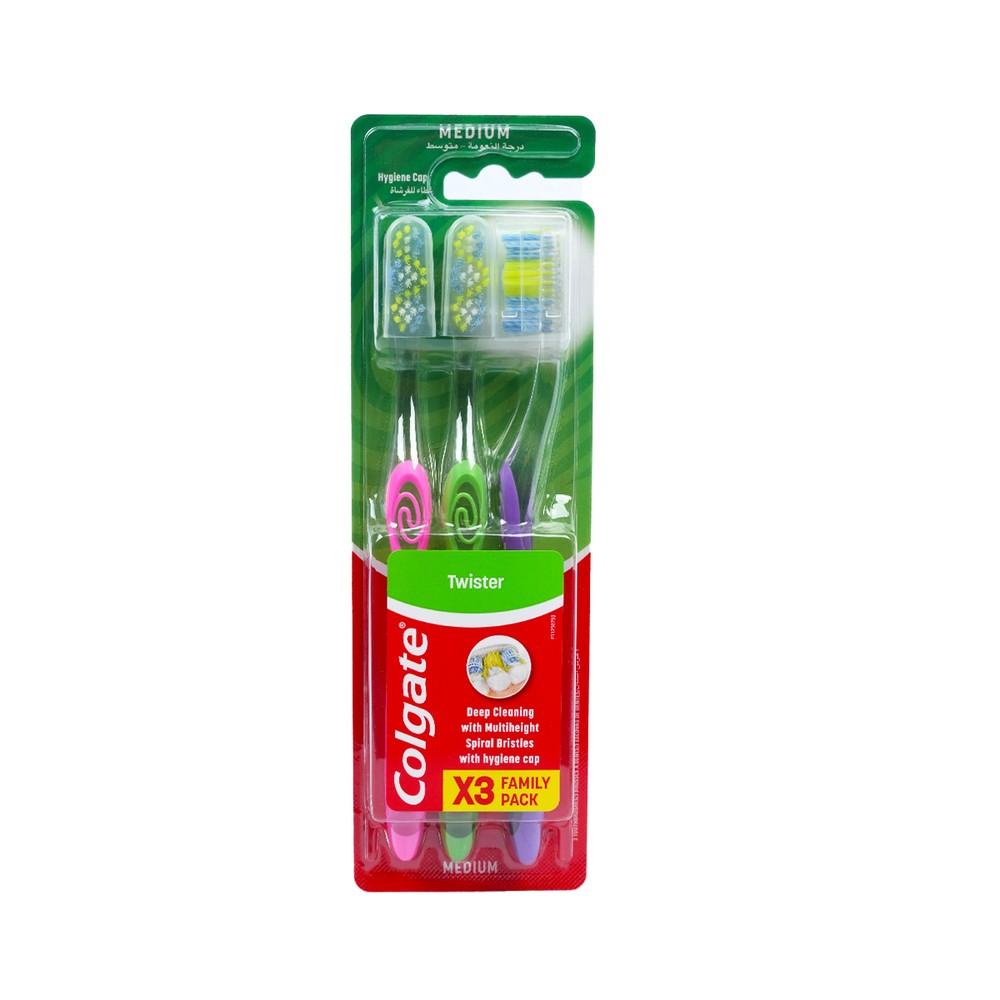 Col T/B Twistr Med 2Pk@33%Off