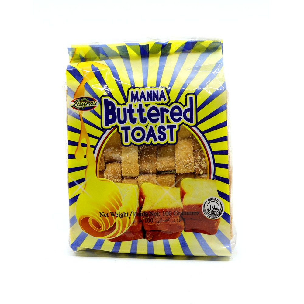 Lauras Butter Toast 100G
