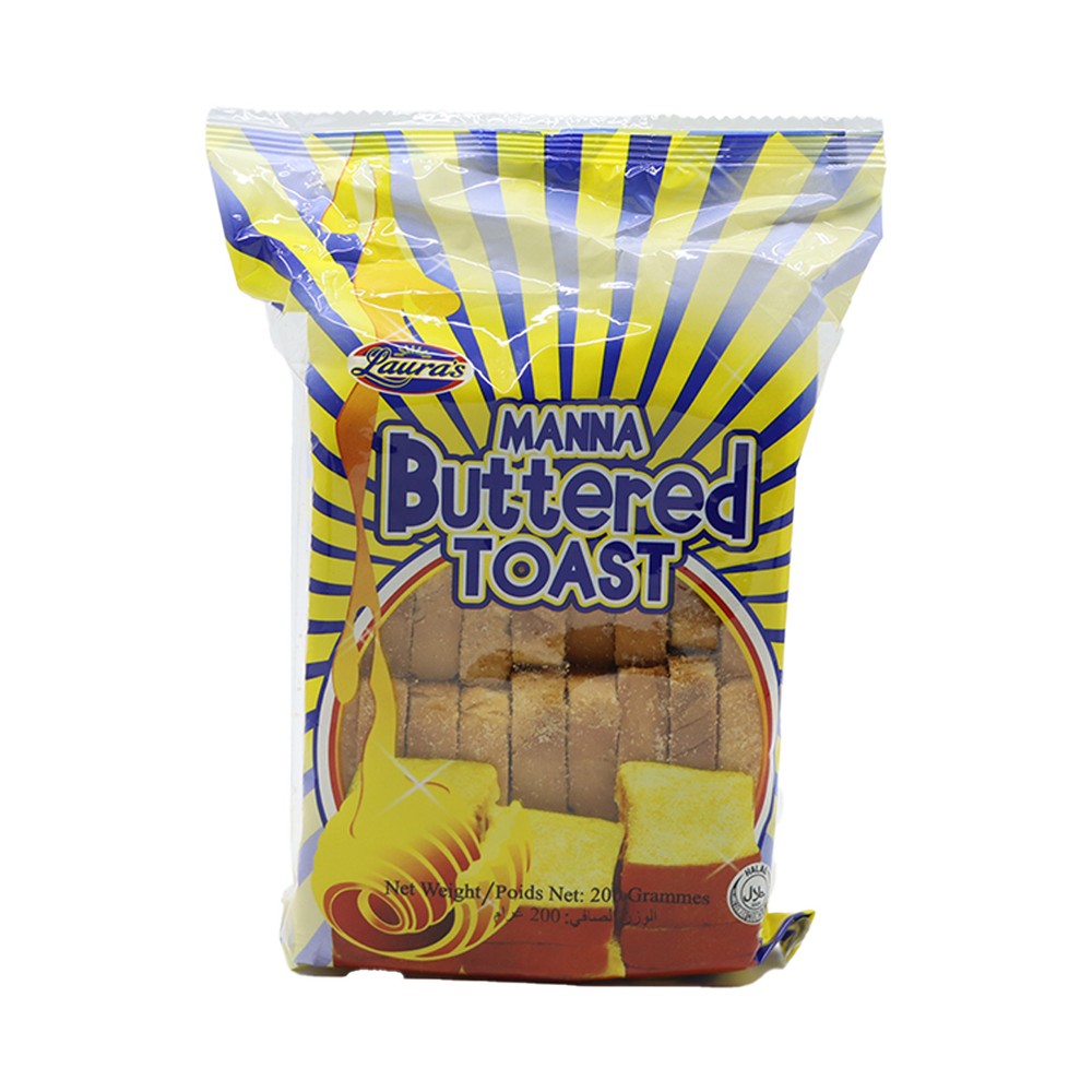 Lauras Butter Toast 200G