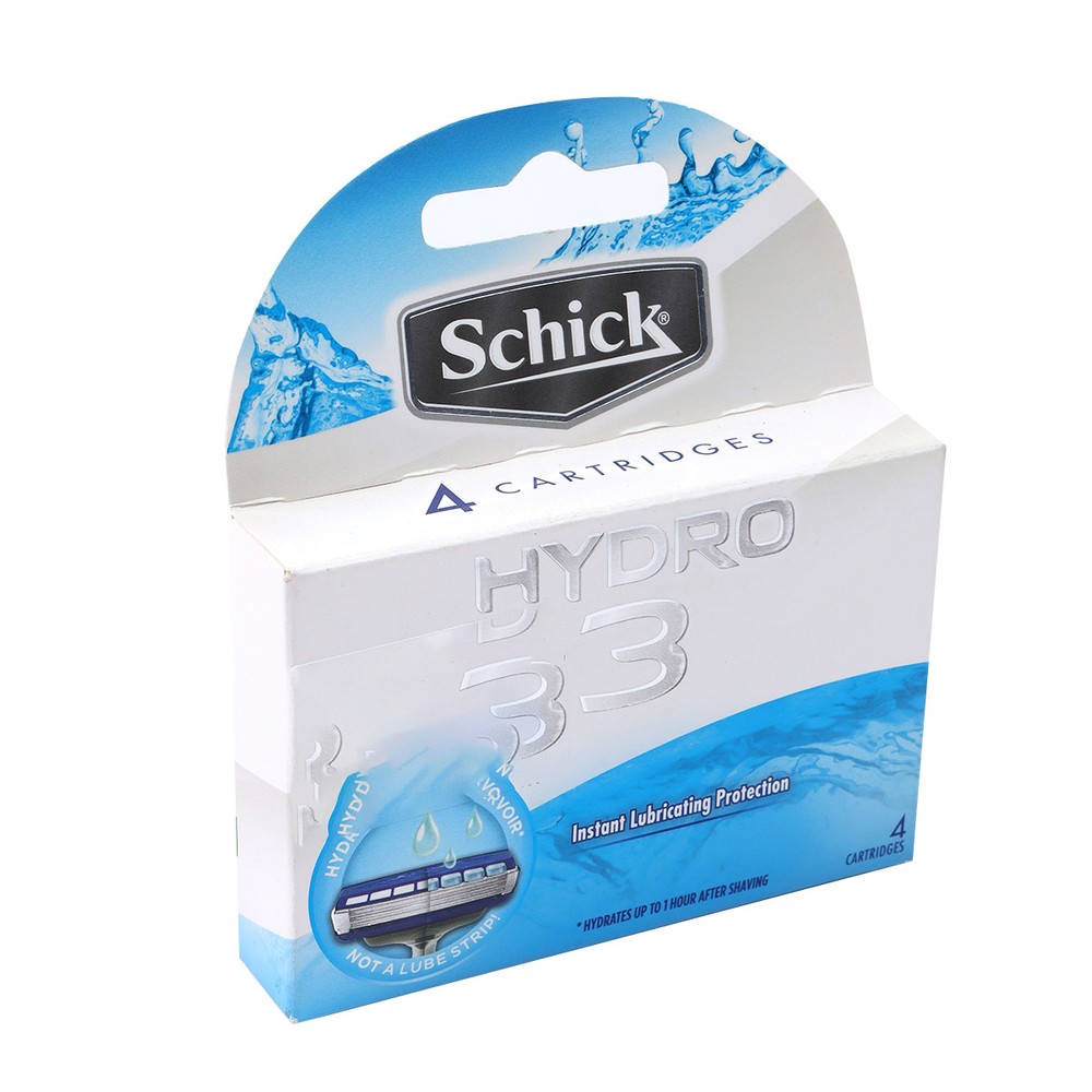 Schick Hydro 3 Refill 4'S