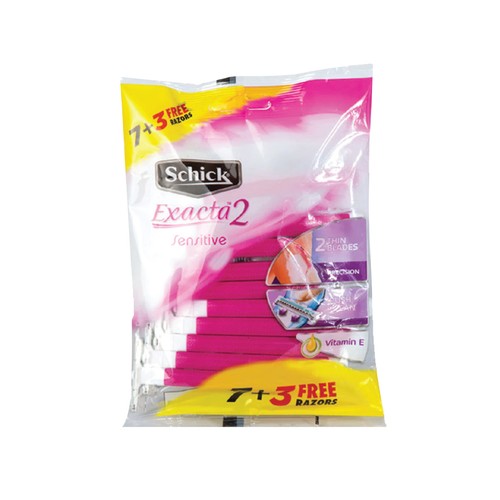 Schick Exacta2 Snsitv W 7+3