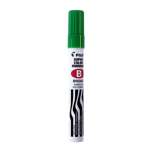 Pilot Perm Marker Broad Green