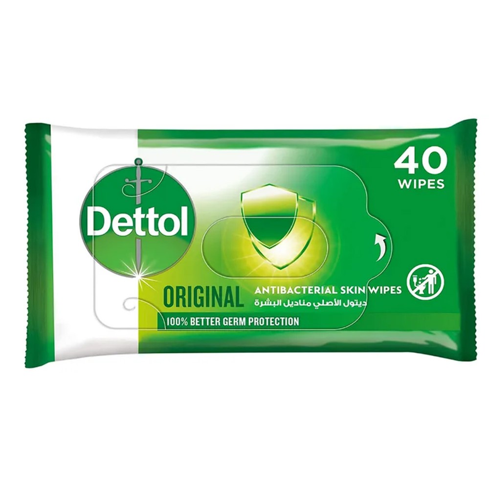 Dettol Wipes Anti Bact 40S