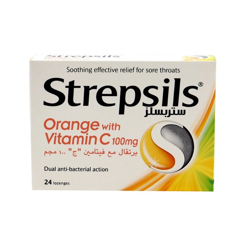 Strepsils Orange 24 Lozen