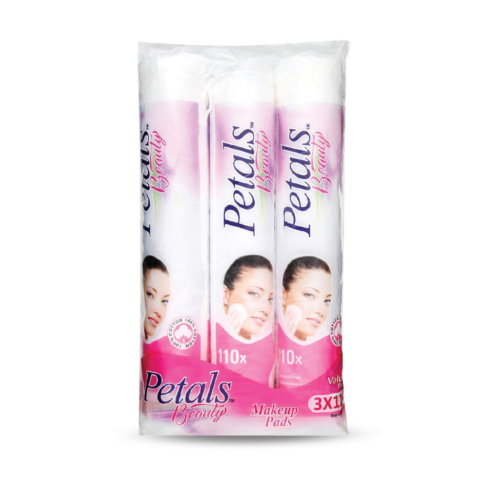Petals Make Up Pad 3X80'S