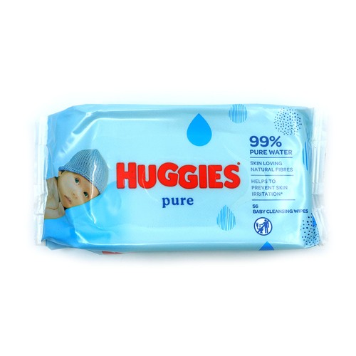 Huggies Baby Wipes Pure 56'S