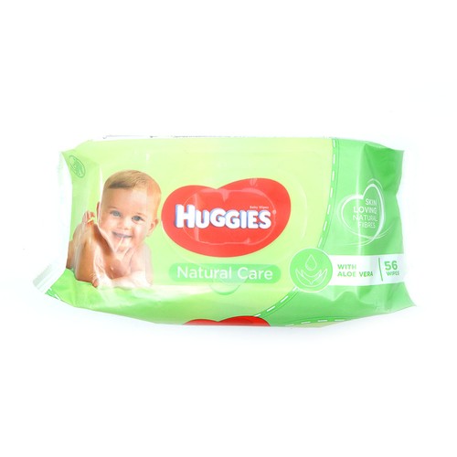 Huggies Baby Wipes Aloe 56'S