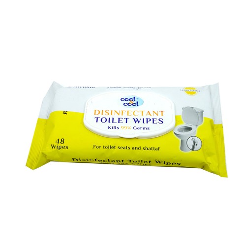 C&C Isop 70% Toilet Wipes 48'S