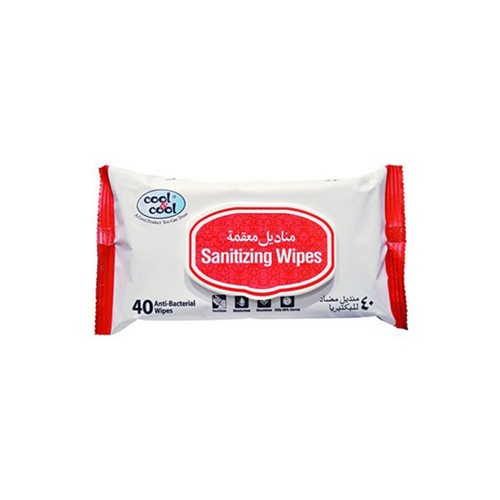 Cool & Cool Wipes Sanitizing 4
