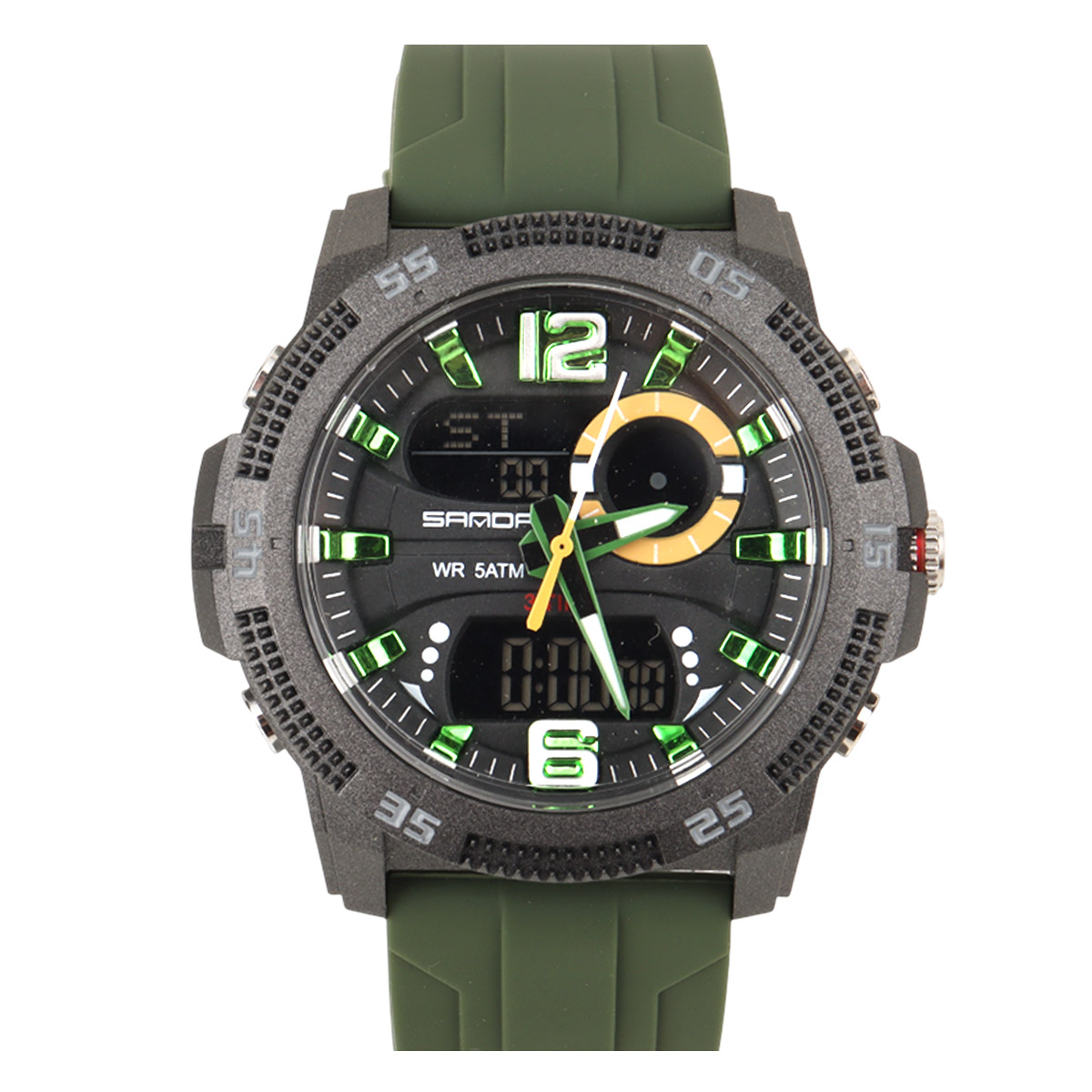 Sanda Gents Rubber Watch GZ 1F13 W 3372
