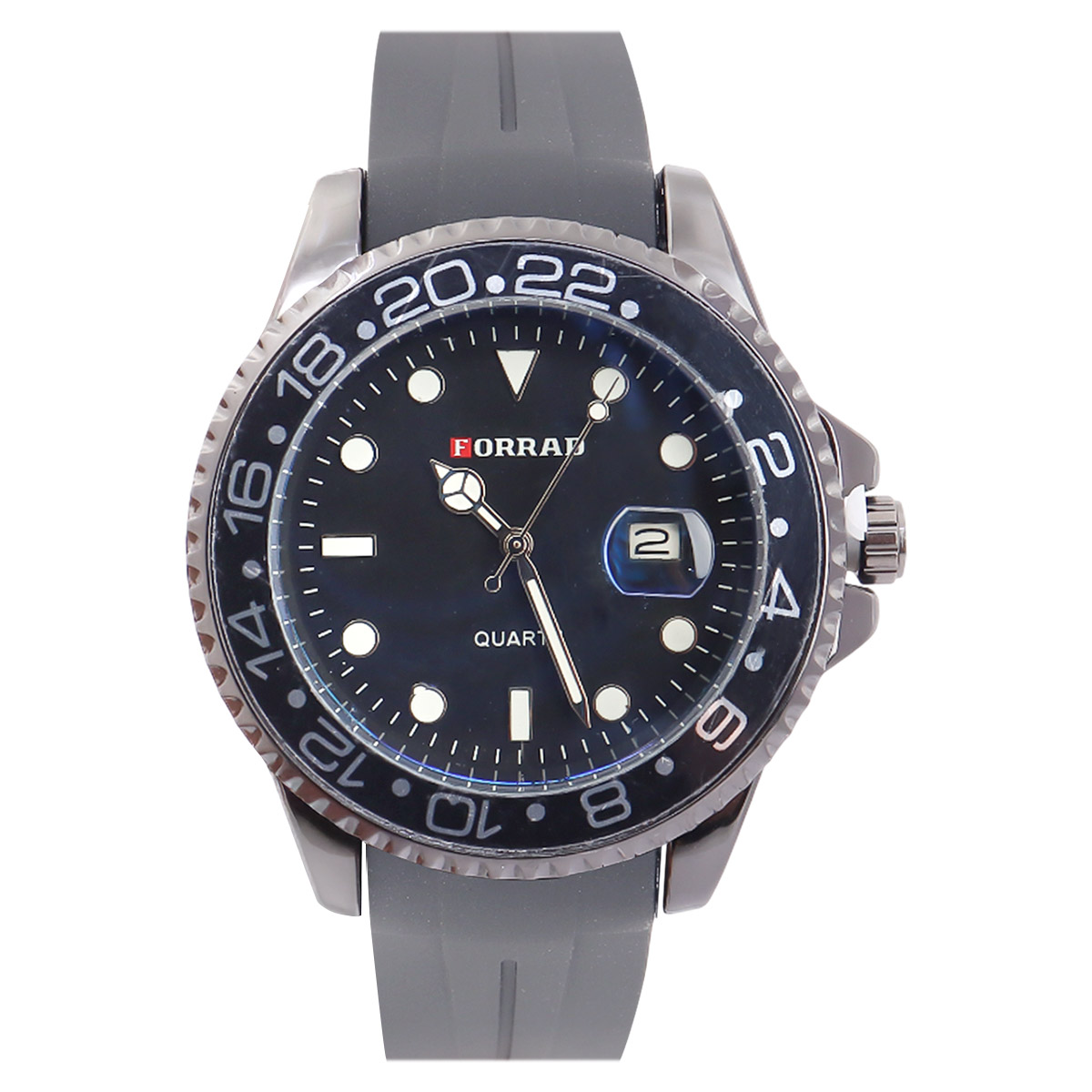 Gents Rubber Watch GZ-2FB041-W-C76