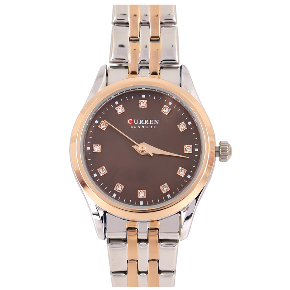 Curren Blanche Maron Metal Watch For Women 00483-9111-TG-MARON