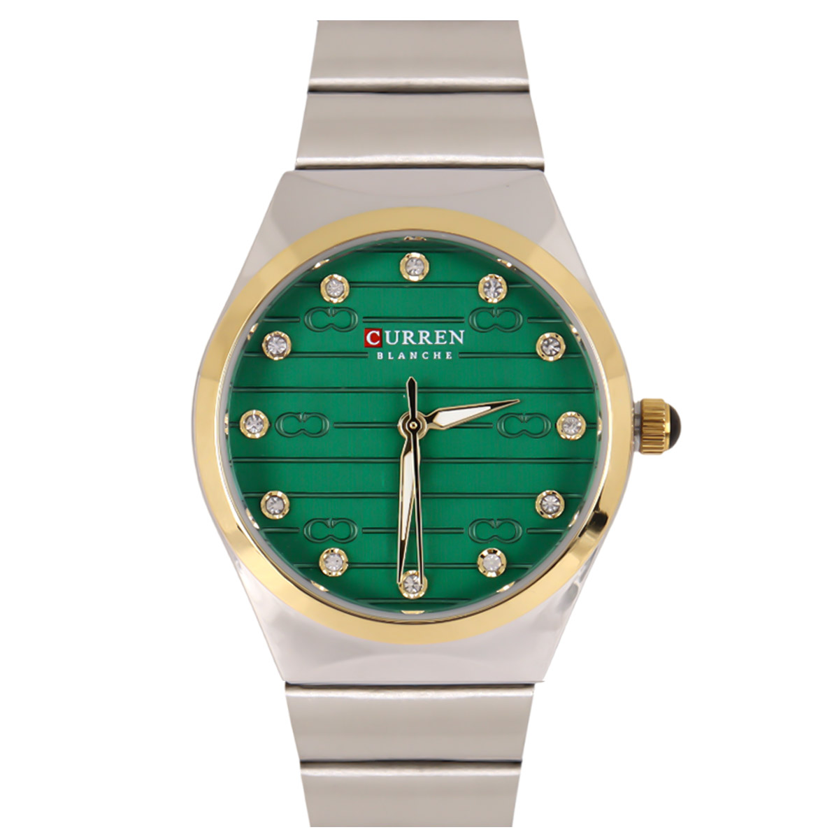 Curren Blanche Green Metal Watch For Women 00483-9110-S-GRN