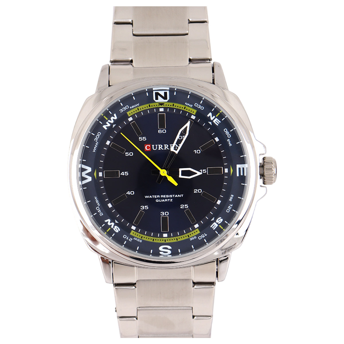 Curren Blanche Blue Metal Watch For Men 00483-8455-S-BLU