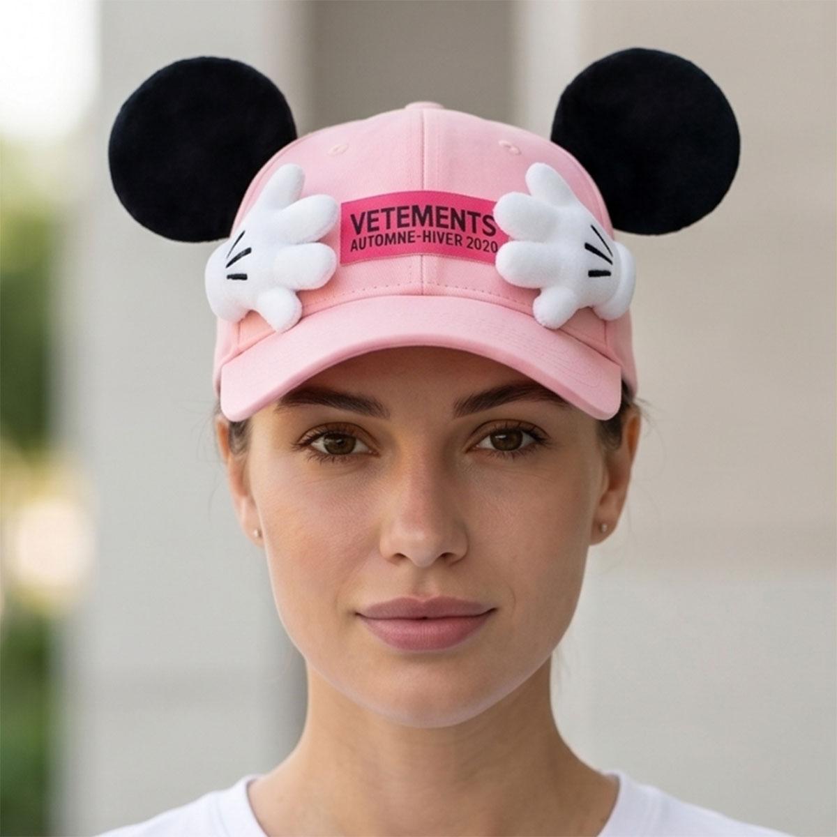 Ladies Cap-Light Pink