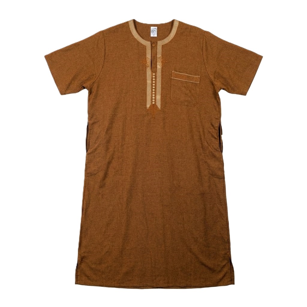 Men's Jalabiya-Brown-58