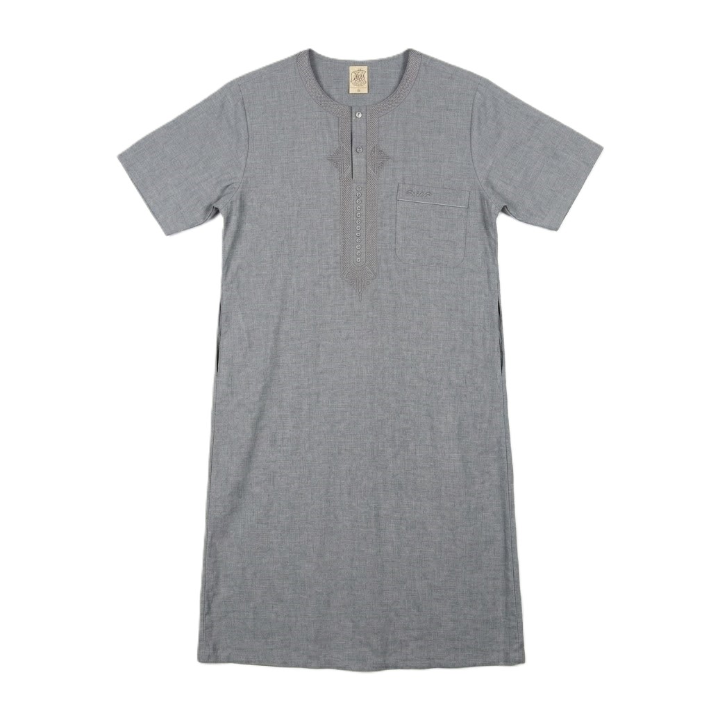 Men's Jalabiya-Grey-60