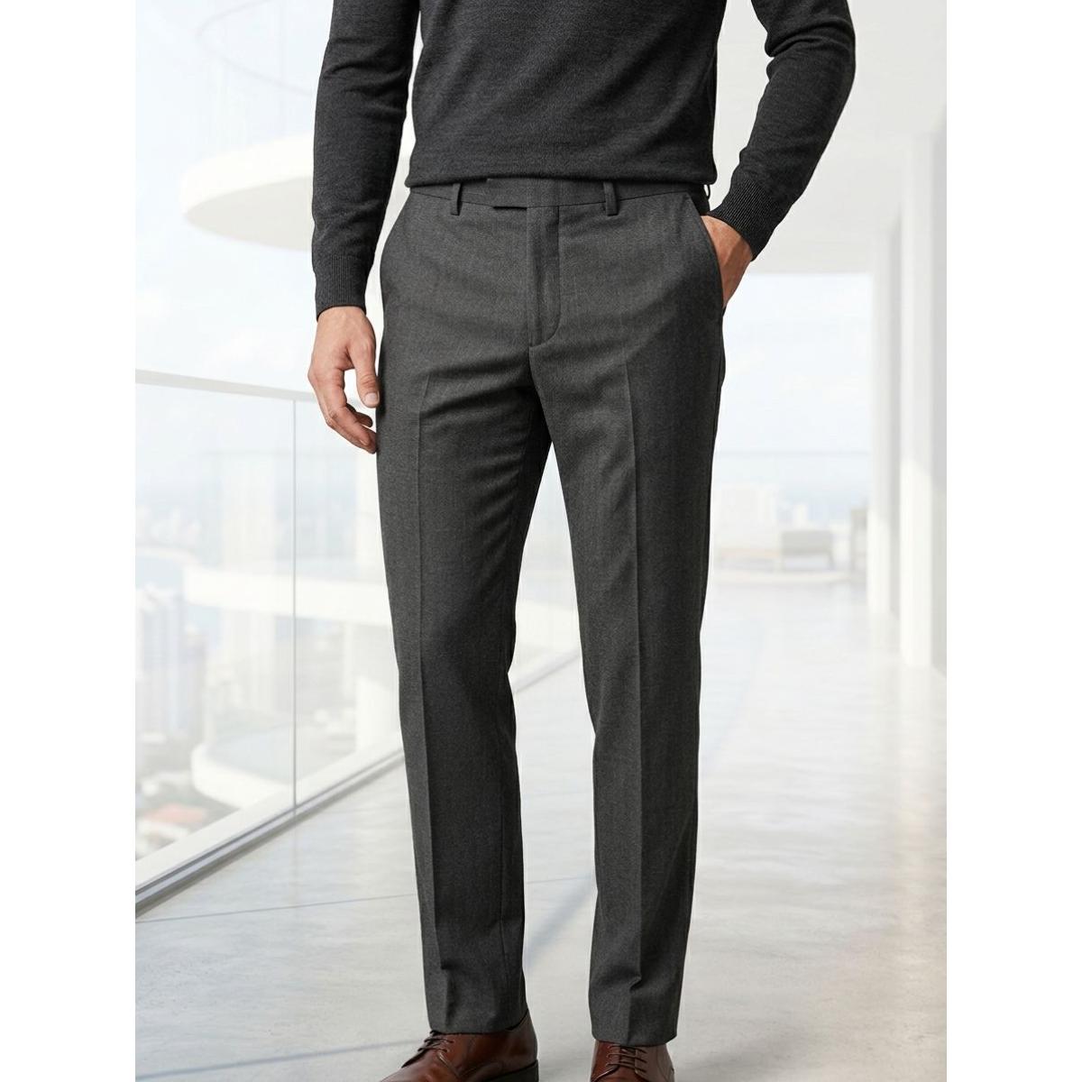Men's Casual Pants - Dark Grey-33