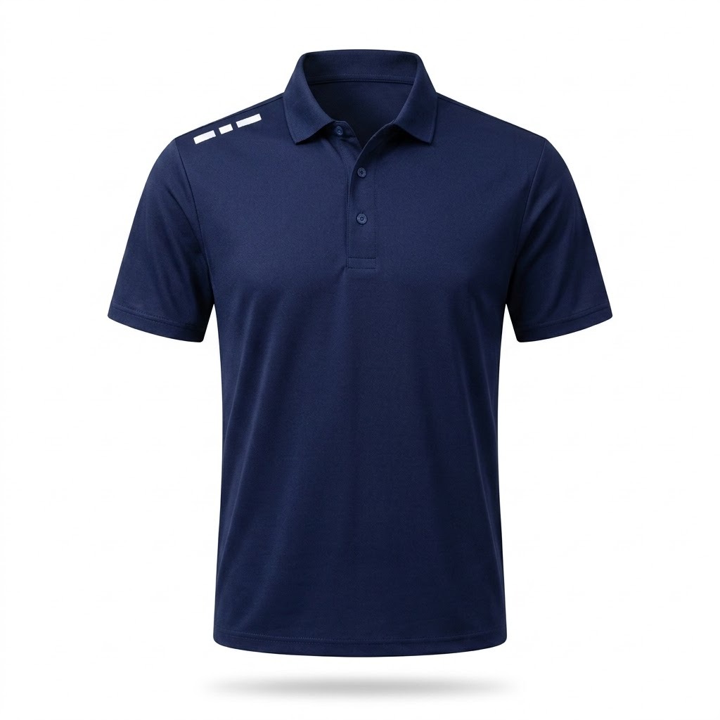 Mens Polo Shirt Navy Blue