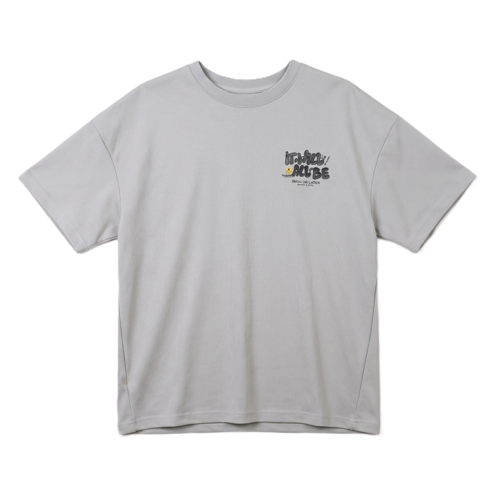 Men's T-Shirt-Grey-L