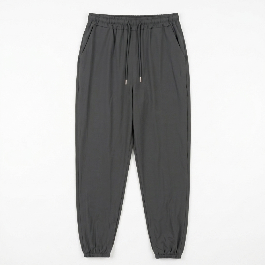 Men's Track Pants-Dark Grey-L