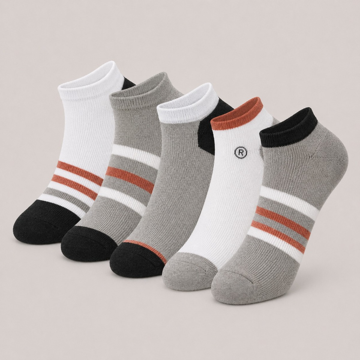Men's 5-Piece Socks Packed