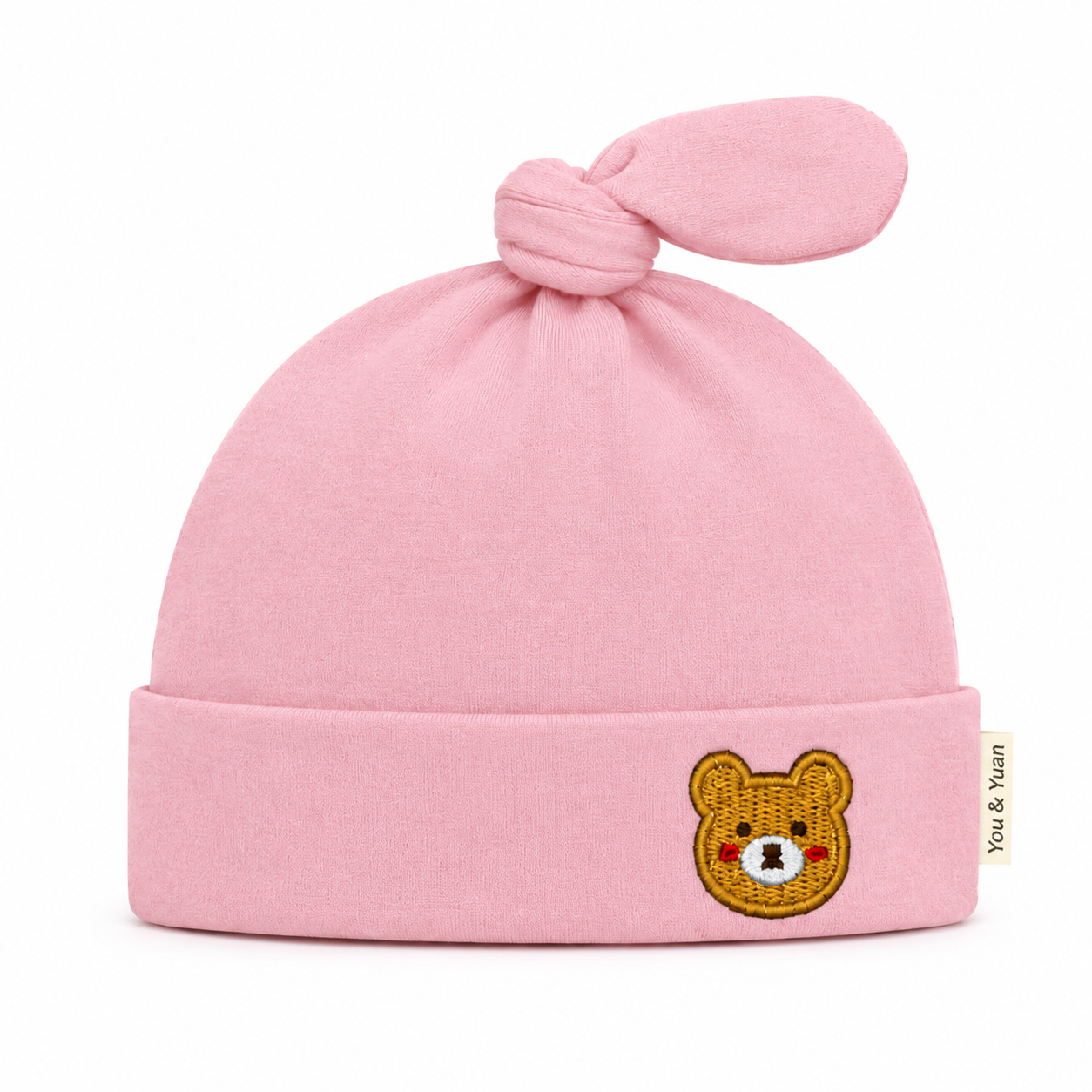 Baby Boys  Cotton Cap-Pink