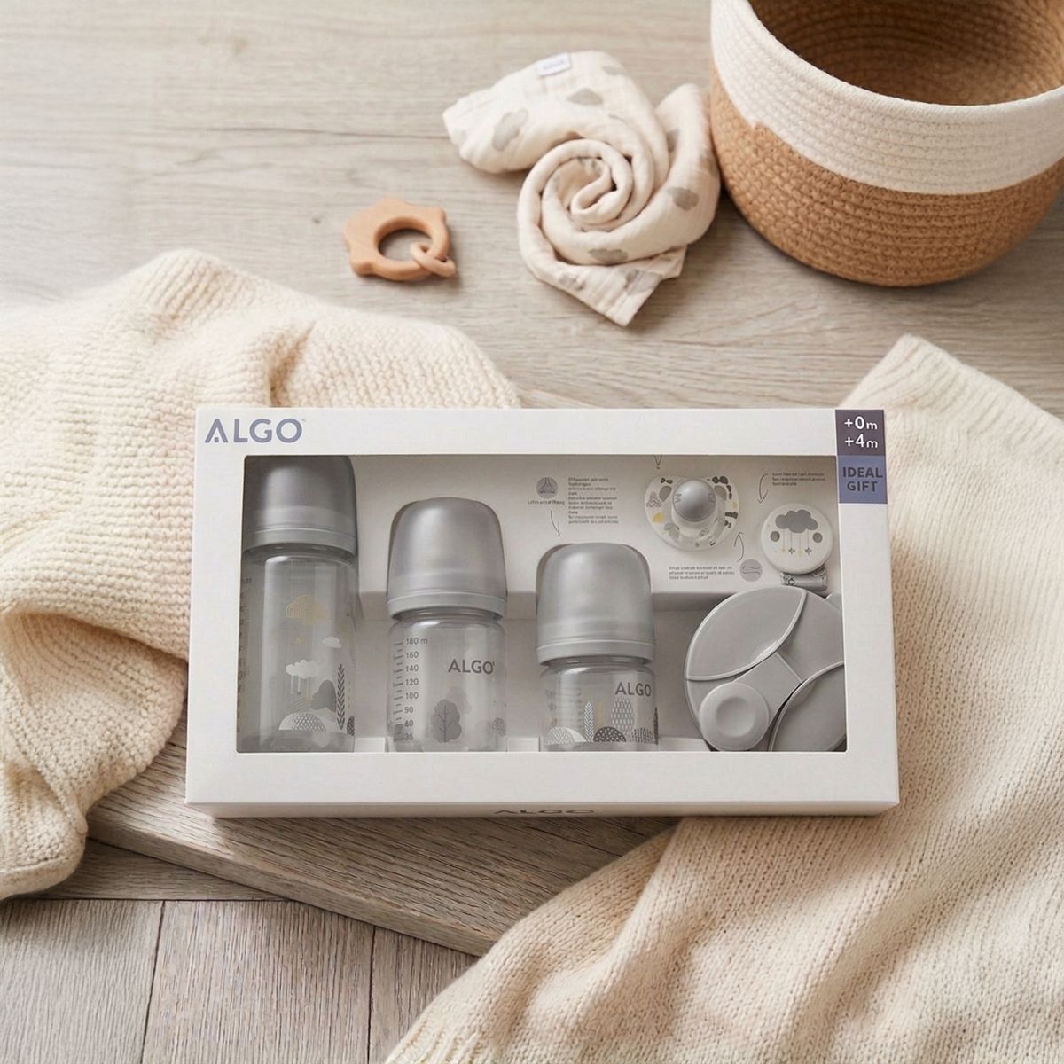 Baby Gift Set-Grey