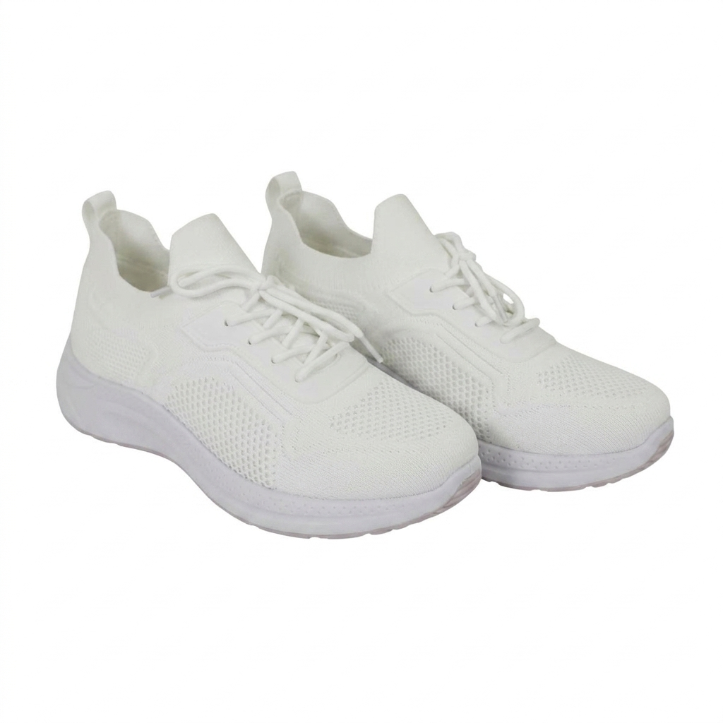 Stp-Ladies Running Shoes-White-40