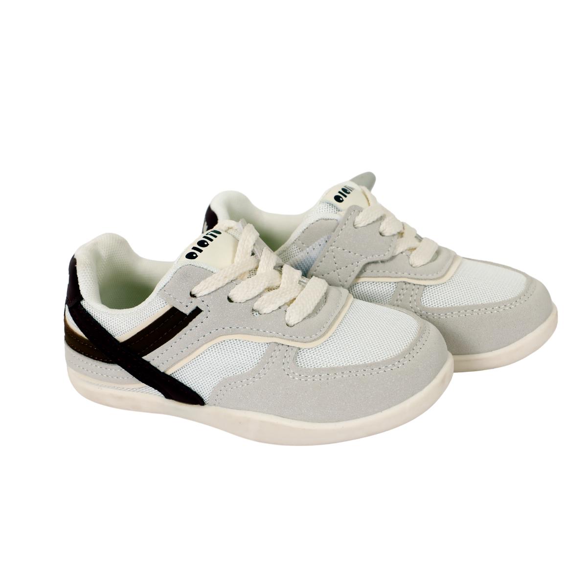 Boys Casual Fashion Sneakers-Grey-30