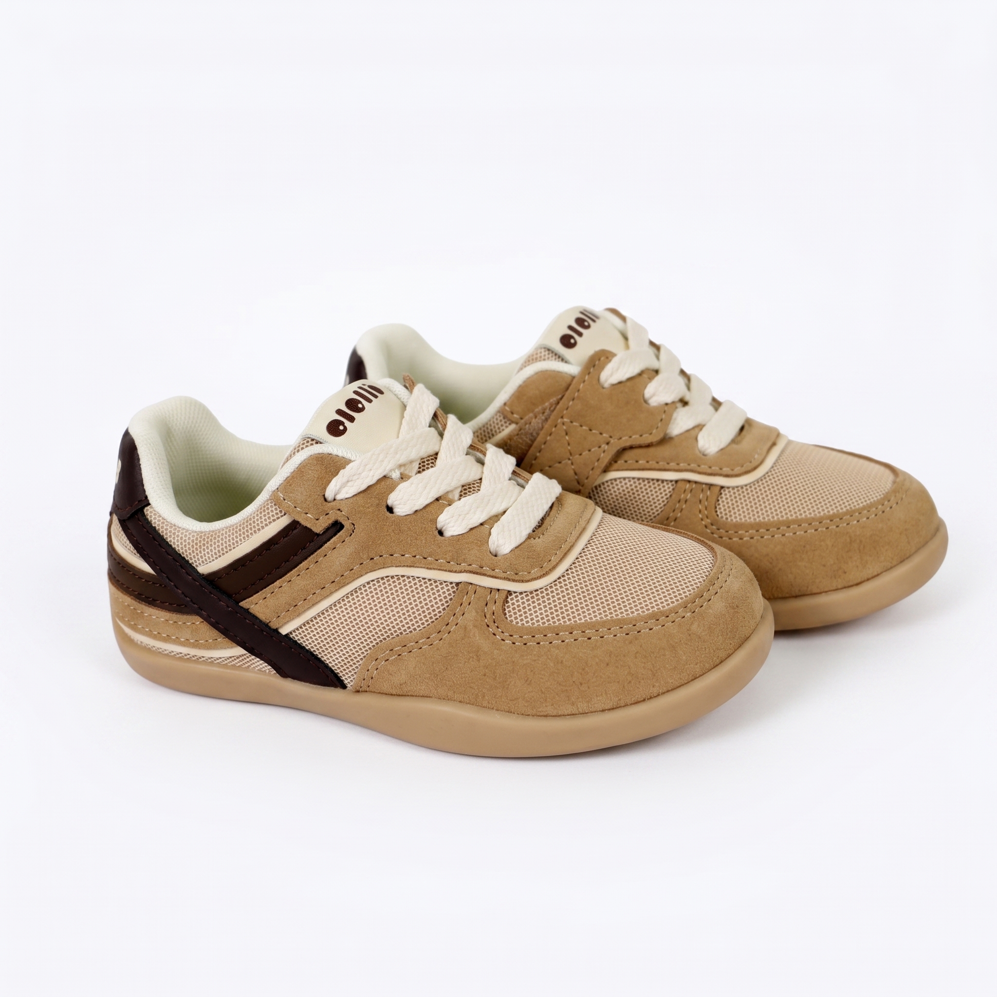 Boys Casual Fashion Sneakers-Brown-30
