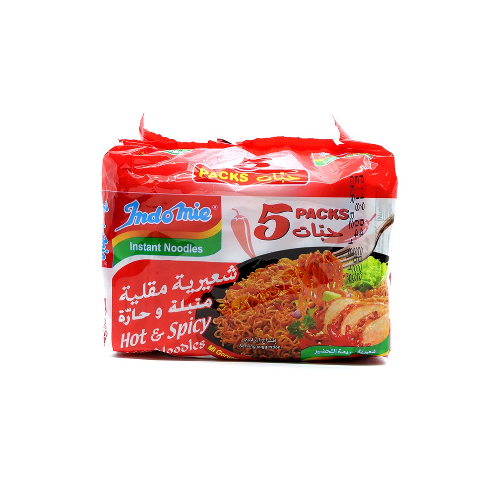 Indomie Noodles Hot Fry 5Px80G